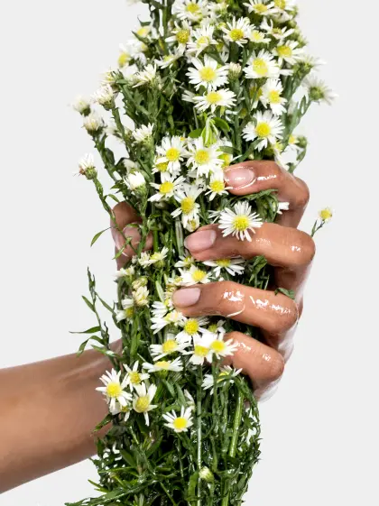 Costa Rica volcano with lake and fog